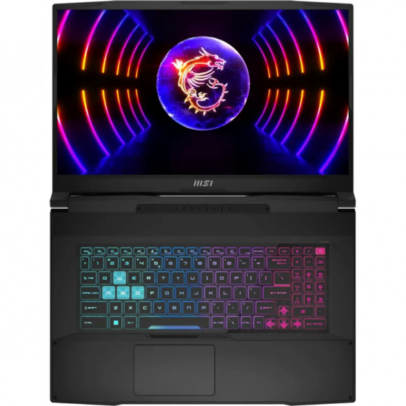 Ноутбук MSI Katana 17 B13VEK-1622XRUY (17.3&amp;quot;, IPS, Intel Core i7 13620H 2.4ГГц, 10 ядер, 16ГБ DDR5, 512ГБ SSD, NVIDIA GeForce RTX 4050 - 6 ГБ, FreeDOS), черный в Туле