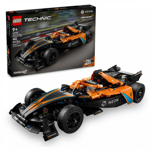 Конструктор LEGO Technic 42169 Гоночная машина NEOM McLaren Formula E в Туле