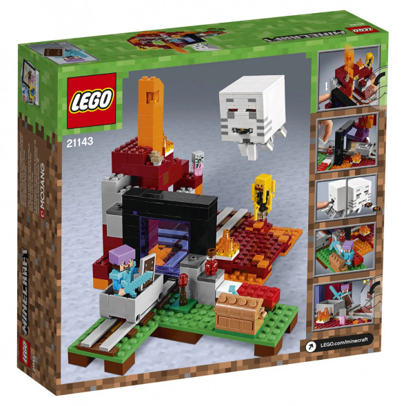 Конструктор LEGO Minecraft 21143 Портал в Подземелье  в Туле