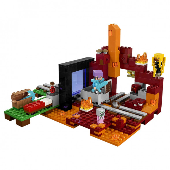 Конструктор LEGO Minecraft 21143 Портал в Подземелье  в Туле