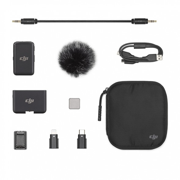 Комплект беспроводных микрофонов DJI MIC (1TX + 1RX), черный в Туле