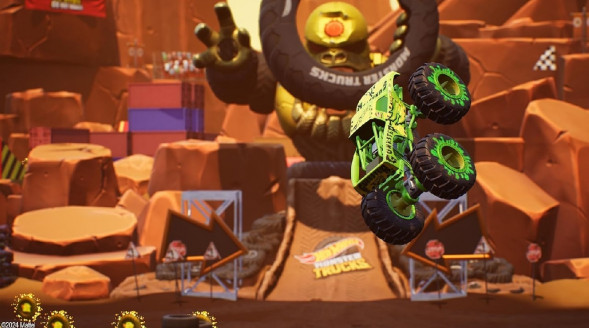 Игра Hot Wheels Monster Trucks: Stunt Mayhem [Nintendo Switch, английская версия] в Туле