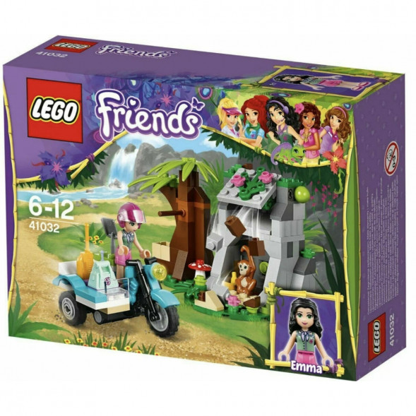 Конструктор LEGO Friends 41032 Джунгли: Мотоцикл скорой помощи в Туле