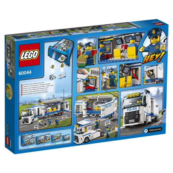 Конструктор LEGO City Police 60044 Выездной отряд полиции в Туле
