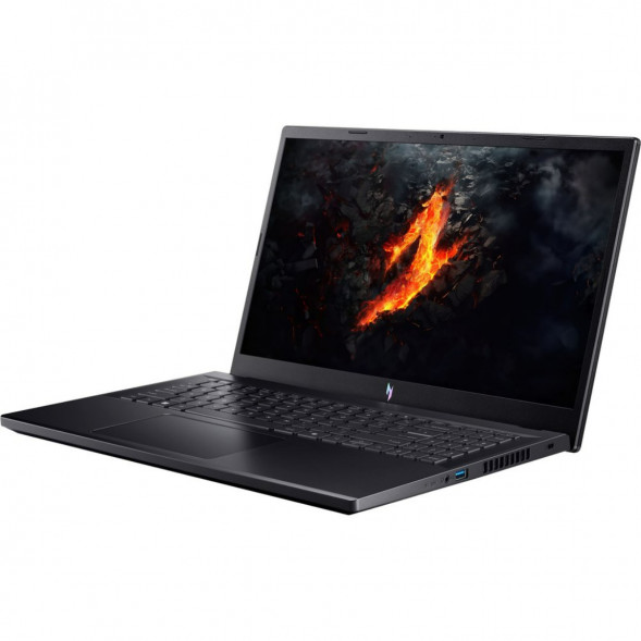 Ноутбук Acer Nitro V 15 ANV15-52-92DD (15.6&amp;quot;, IPS, Intel Core i9 13900H 2.6ГГц, 14 ядер, 16ГБ DDR5, 512ГБ SSD, NVIDIA GeForce RTX 5060 - 8 ГБ, без ОС), черный в Туле