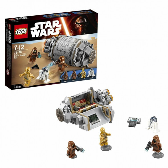 Конструктор LEGO Star Wars 75136 Спасательная капсула дроидов в Туле